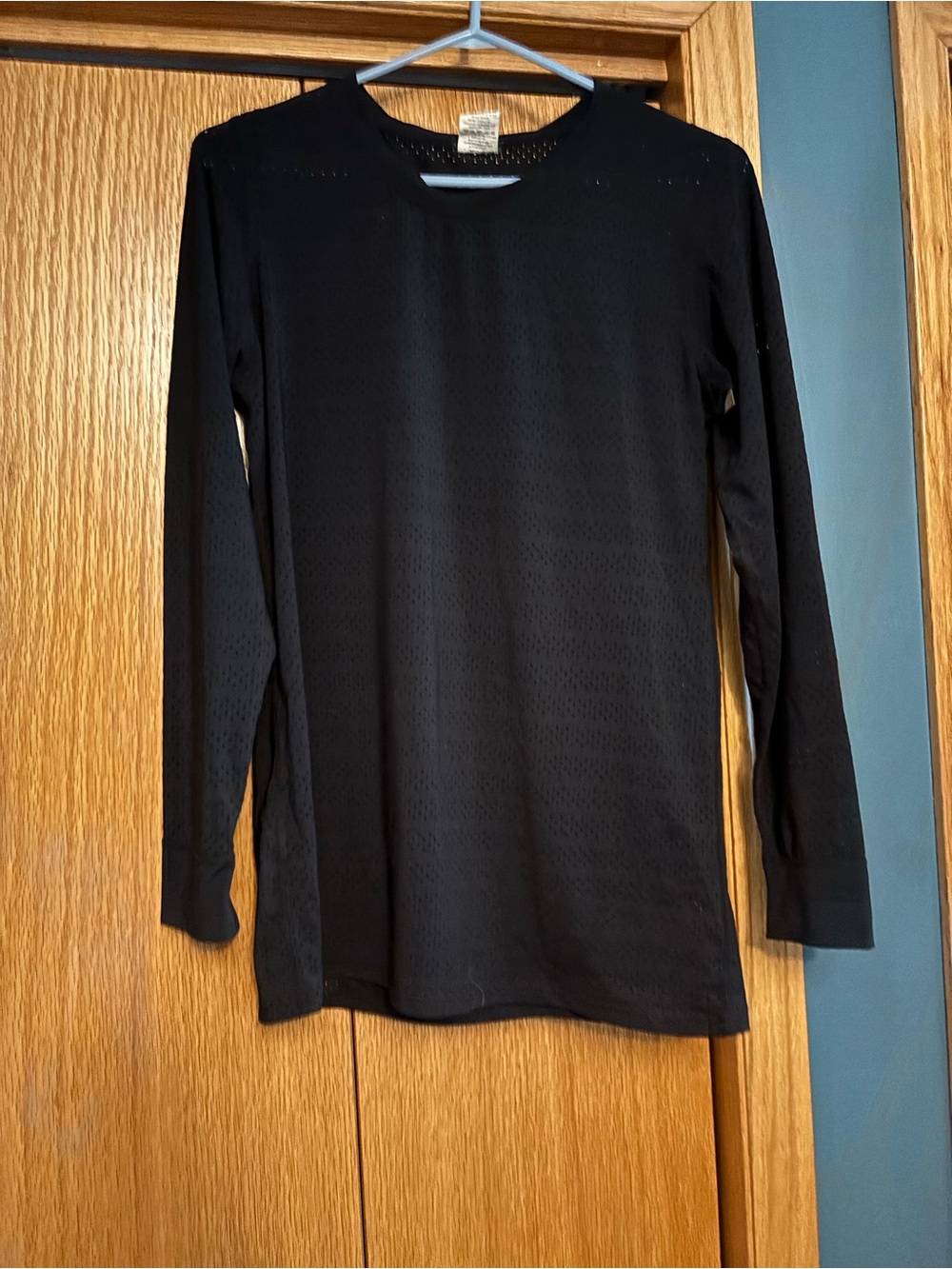 ZYIA Black Long Sleeve Performance Top